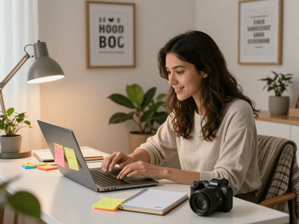 Spicychat conversation in a cozy home setting with engaging video call.
